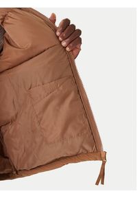 Lacoste Kurtka puchowa BH5154 Brązowy Regular Fit. Kolor: brązowy. Materiał: syntetyk #4