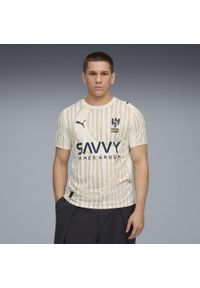 Puma - Męska koszulka KIDSUPER × AL-HILAL SFC PUMA Alpine Snow Club Navy White Blue. Kolor: niebieski, wielokolorowy, biały. Sport: piłka nożna