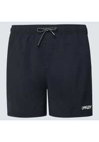 Krótkie Spodenki Męskie Oakley Beach Volley 16. Kolor: czarny. Długość: krótkie. Styl: sportowy