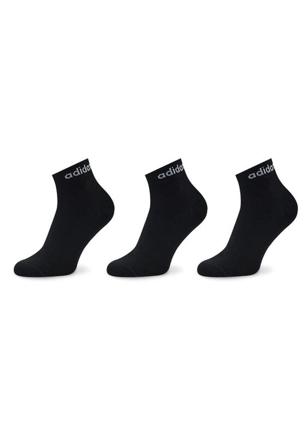 Adidas - adidas Zestaw 3 par wysokich skarpet unisex IC1305 Czarny. Kolor: czarny