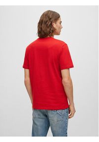 BOSS - Boss T-Shirt Tales 50472584 Czerwony Relaxed Fit. Kolor: czerwony. Materiał: bawełna #3