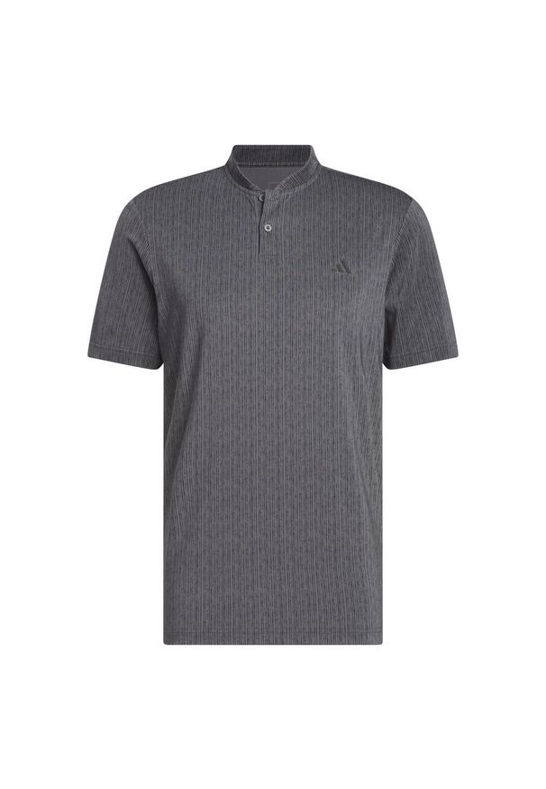 Adidas - Koszulka Ultimate365 Printed Polo. Typ kołnierza: polo. Kolor: czarny, szary, wielokolorowy. Materiał: materiał. Styl: sportowy