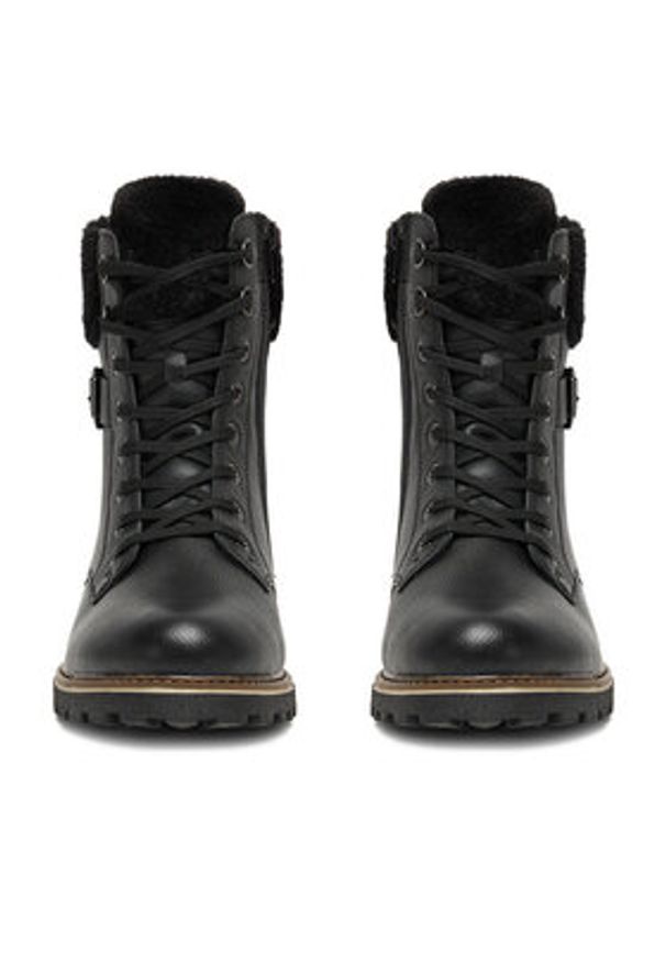 Remonte Trzewiki CEO-D8481-00 Czarny. Kolor: czarny. Materiał: skóra