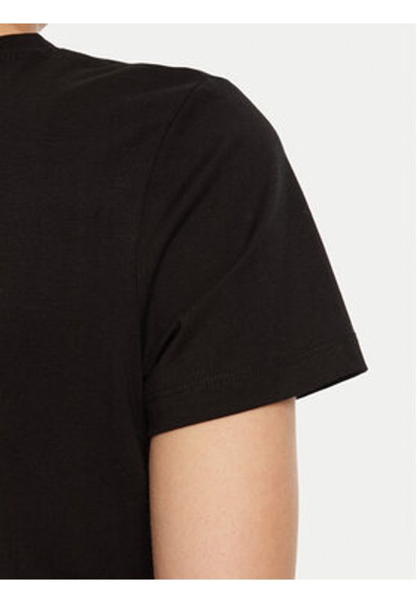 Guess T-Shirt V5RI16 J1314 Czarny Shirt Fit. Kolor: czarny. Materiał: bawełna
