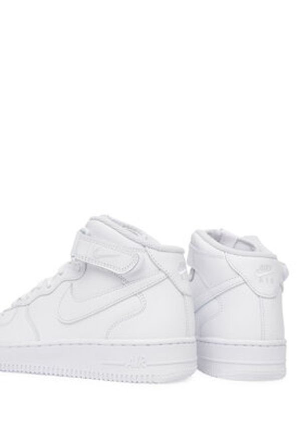 Nike Sneakersy Air Force 1 '07 Mid DD9625 100 Biały. Kolor: biały. Materiał: skóra. Model: Nike Air Force
