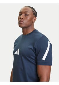 Adidas - adidas T-Shirt Z.N.E. JW4735 Granatowy Regular Fit. Kolor: niebieski. Materiał: bawełna #4