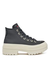 Converse Trampki Chuck Taylor All Star Lugged Heel Platform Waterproof A12328C 001 Czarny. Kolor: czarny. Materiał: materiał. Obcas: na platformie