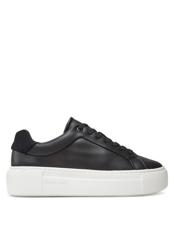 Sneakersy Calvin Klein. Kolor: czarny