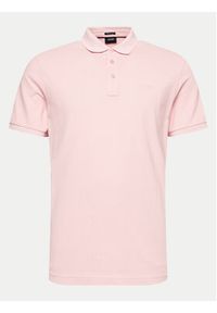 JOOP! Polo 02Primus 30041093 Różowy Modern Fit. Typ kołnierza: polo. Kolor: różowy. Materiał: bawełna #5