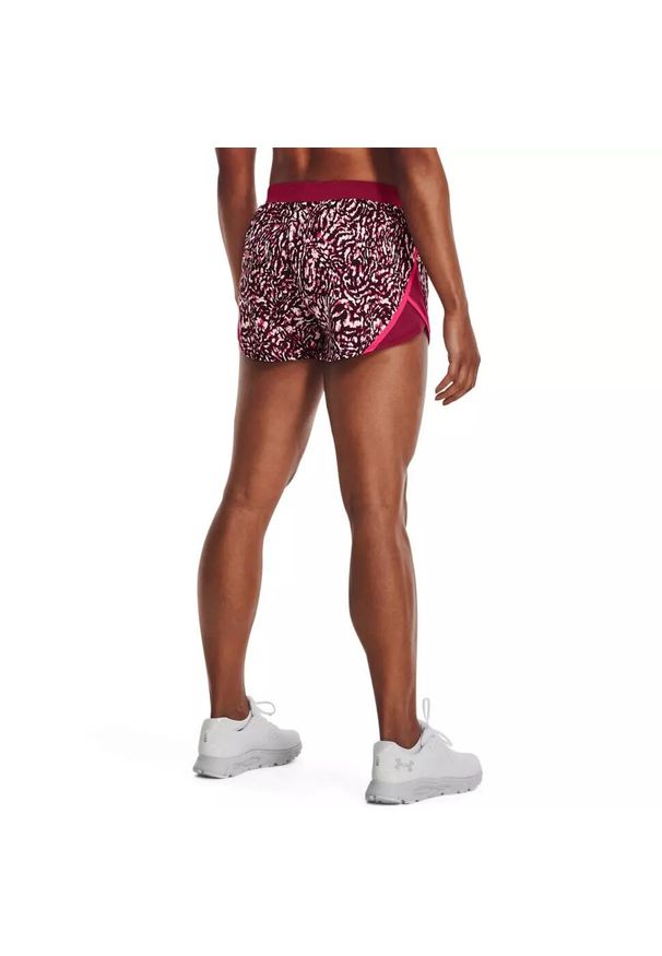 Spodenki krótkie damskie Under Armour Fly By 2.0 Printed Short. Kolor: wielokolorowy. Długość: krótkie