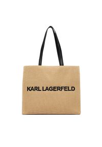 Karl Lagerfeld - Torebka KARL LAGERFELD. Kolor: beżowy #1