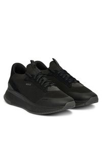 BOSS Sneakersy Mono 50523113 Czarny. Kolor: czarny. Materiał: materiał #2