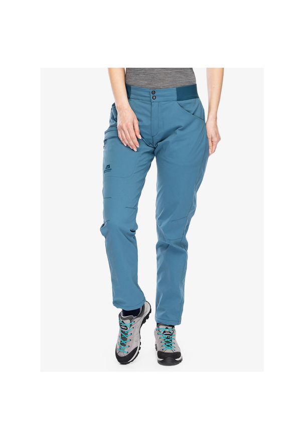 MOUNTAIN EQUIPMENT - Spodnie turystyczne damskie Mountain Equipment Altun Pant. Kolor: niebieski, wielokolorowy, czarny. Sezon: lato. Sport: turystyka piesza