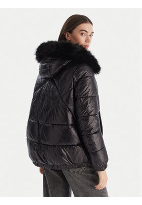 Geox Kurtka zimowa Backsie W5628S T3121 F9000 Czarny Oversize. Kolor: czarny. Materiał: syntetyk. Sezon: zima