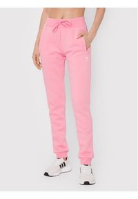 Adidas - Spodnie dresowe adidas. Kolor: różowy. Materiał: dresówka #1