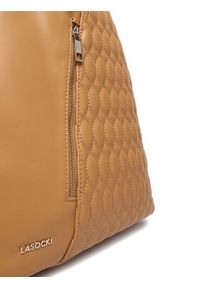 Lasocki Plecak CEO-LSK-L-013-09 Brązowy. Kolor: brązowy. Materiał: materiał #6