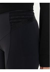 Emporio Armani Underwear Legginsy 164728 3F204 00020 Czarny Slim Fit. Kolor: czarny. Materiał: syntetyk