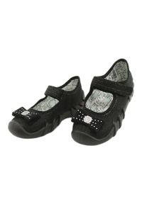 Befado obuwie dziecięce 109P146 czarne. Kolor: czarny. Materiał: tkanina, bawełna #9