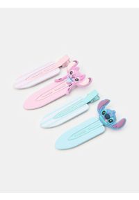 Sinsay - Spinka do włosów Lilo & Stitch 4 pack - wielobarwny