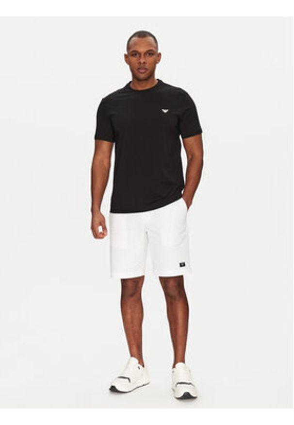 Emporio Armani Underwear T-Shirt EM000574 AF12335 UC001 Czarny Regular Fit. Kolor: czarny. Materiał: bawełna