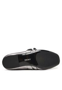 DKNY Baleriny Dade K1511477 Srebrny. Kolor: srebrny. Materiał: skóra #3