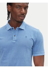 G-Star RAW - G-Star Raw Polo Dunda D11595-D756 Zielony Slim Fit. Typ kołnierza: polo. Kolor: zielony. Materiał: bawełna