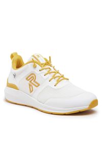 Sneakersy Rieker 40102-80 Weiss. Kolor: biały. Materiał: materiał