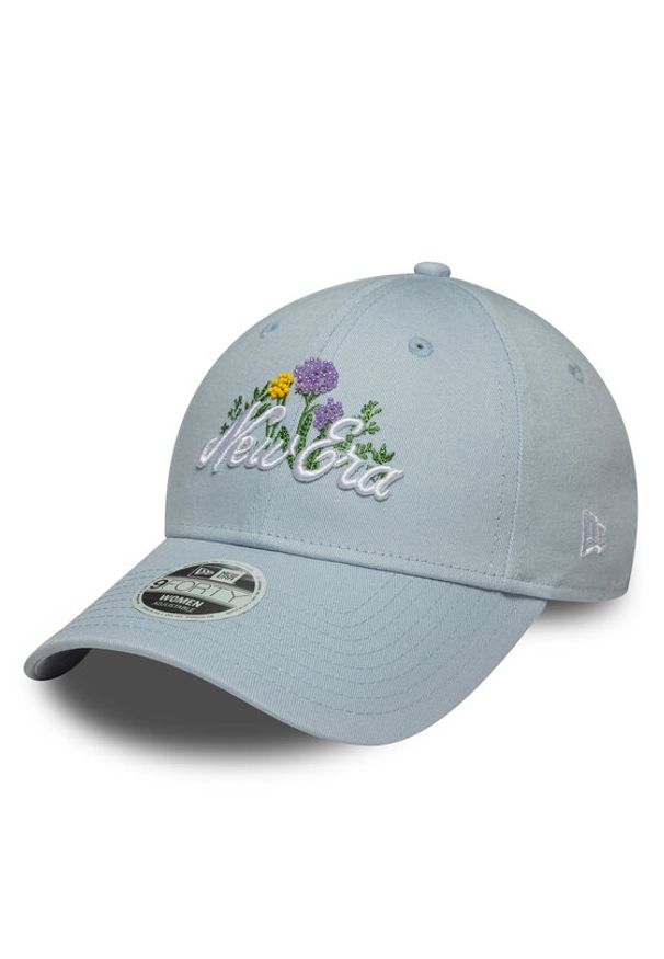 New Era Czapka z daszkiem Beaded 9FORTY 60667659 Błękitny. Kolor: niebieski. Materiał: materiał, bawełna