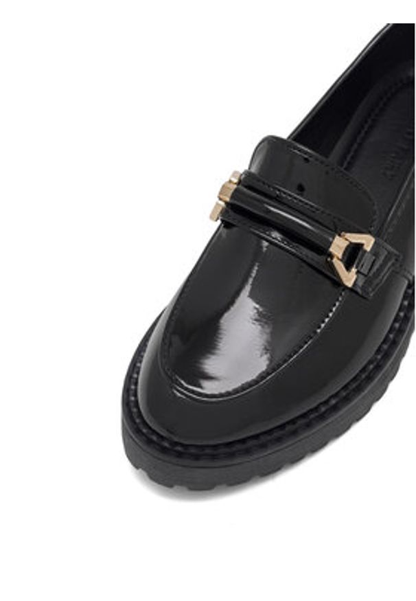 Jenny Fairy Loafersy ALEAH WS5621-02A Czarny. Kolor: czarny. Materiał: syntetyk