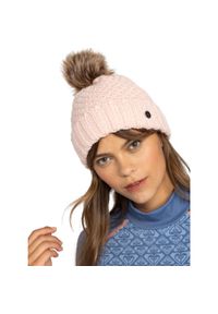 Roxy - Czapka z mankietem dla Kobiety BLIZZARD Różowy. Kolor: różowy. Materiał: dzianina, futro, polar, akryl, syntetyk