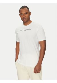 Under Armour T-Shirt Stacked Logo SS 6000211 Biały Loose Fit. Kolor: biały. Materiał: bawełna, syntetyk