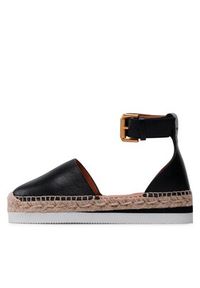 See By Chloé Espadryle SB26150 Czarny. Kolor: czarny. Materiał: skóra