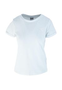 Podkoszulek damskie Diadora SS Core Optical White. Kolor: biały. Materiał: materiał, bawełna #1