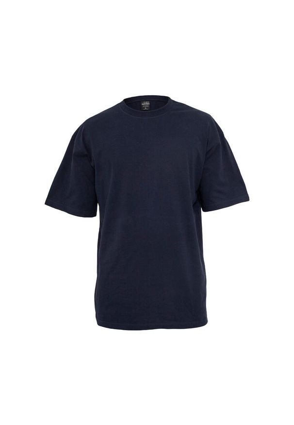 Urban Classics - Koszulka Urban Classic basic tall. Kolor: niebieski. Materiał: bawełna