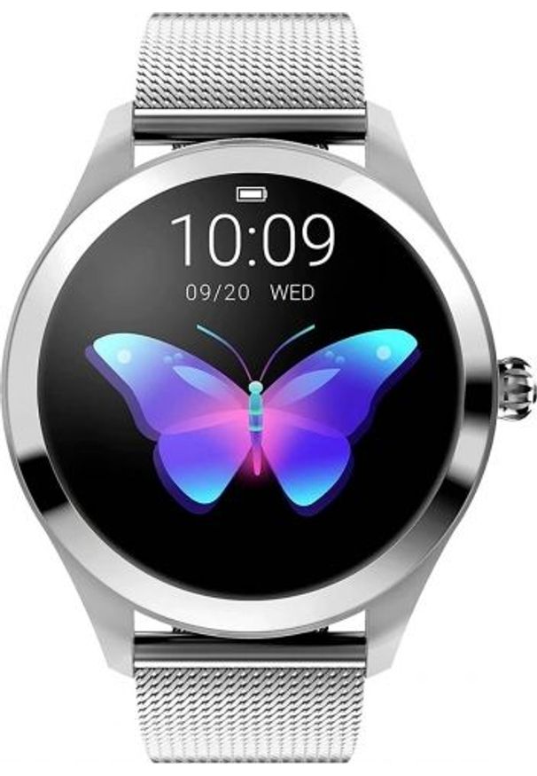 Smartwatch Rubicon KW10 Srebrny (RNBE37SIBX05AX). Rodzaj zegarka: smartwatch. Kolor: srebrny