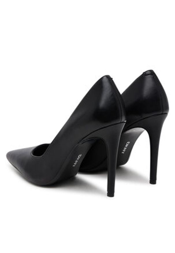 DKNY Szpilki Mickel K1510523 Czarny. Kolor: czarny. Materiał: skóra. Obcas: na szpilce