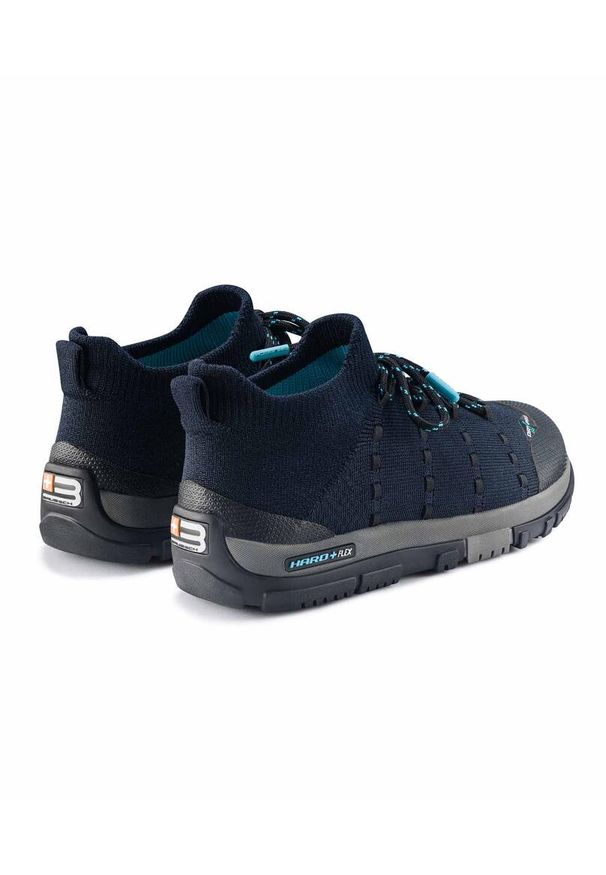 Buty turystyczne damskie wodoodporne Brubeck TREK MERINO. Okazja: na spacer. Kolor: niebieski. Materiał: wełna. Szerokość cholewki: normalna. Styl: sportowy