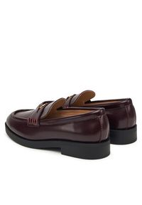 Liu Jo Lordsy Preppy 01 SF5129 PX362 Bordowy. Kolor: czerwony. Materiał: skóra