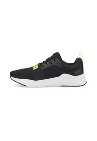 Buty sportowe Puma Wired Run M Czarny. Okazja: na co dzień. Kolor: zielony, czarny, wielokolorowy. Sport: bieganie