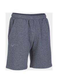 Bawełniane szorty Joma Melange Grey 2xl. Kolor: szary. Materiał: bawełna, materiał