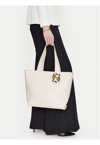 Just Cavalli Torebka Iconic Snakes 78RA4BA5 ZSA89 Biały. Kolor: biały. Materiał: skórzane #3