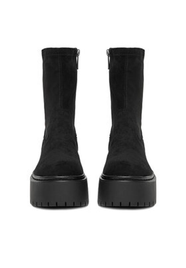 DeeZee Botki CEO-HY13123-48 Czarny. Kolor: czarny. Materiał: materiał