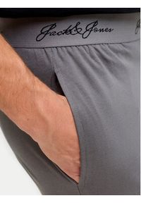 Jack & Jones Spodnie piżamowe Clyde 12291501 Szary Regular Fit. Kolor: szary. Materiał: bawełna #4