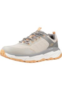 skechers - Kapcie SKECHERS DLUX JOURNEY Szary. Kolor: szary. Materiał: syntetyk, tkanina