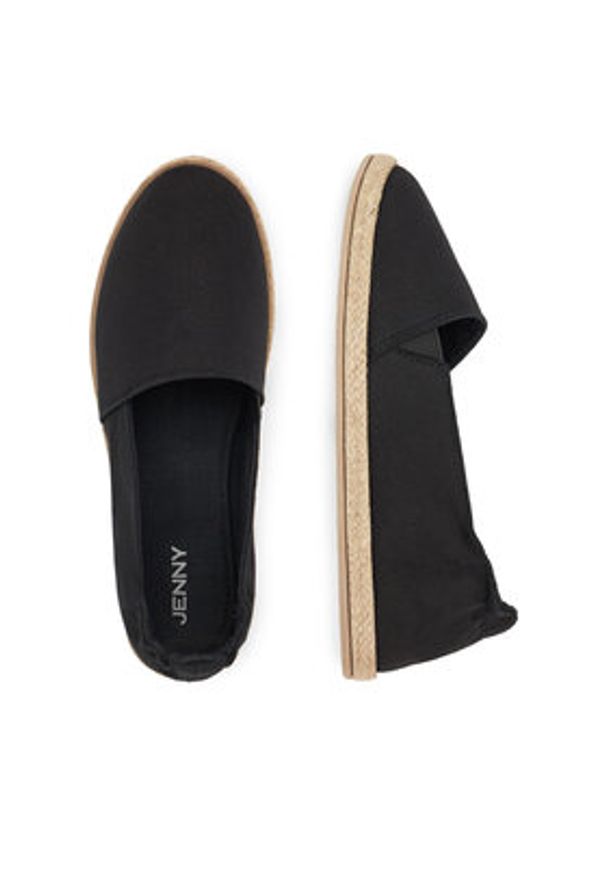 Jenny - JENNY Espadryle KAYLA WSK1609-05 Czarny. Kolor: czarny. Materiał: materiał