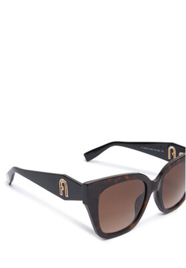 Furla Okulary przeciwsłoneczne WD00123 BX3774 HAO00 Brązowy. Kolor: brązowy