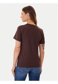 JOOP! T-Shirt 58 254JE58Tori 30048474 Brązowy Slim Fit. Kolor: brązowy. Materiał: bawełna #5