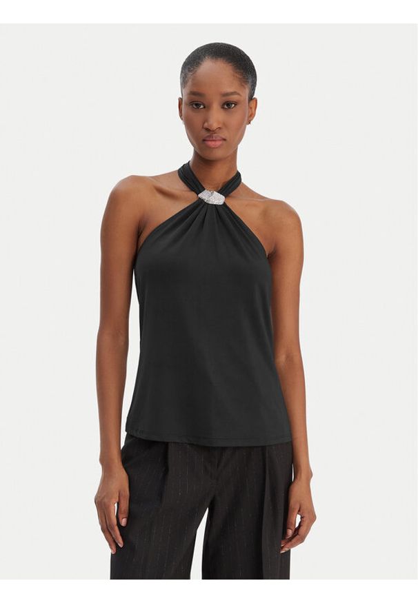 Marciano Guess Top 6RGP01 6262Z Czarny Classic Fit. Kolor: czarny. Materiał: syntetyk