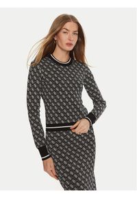 Guess Sweter Lise W4BR21 Z37K0 Czarny Slim Fit. Kolor: czarny. Materiał: wiskoza, syntetyk #1