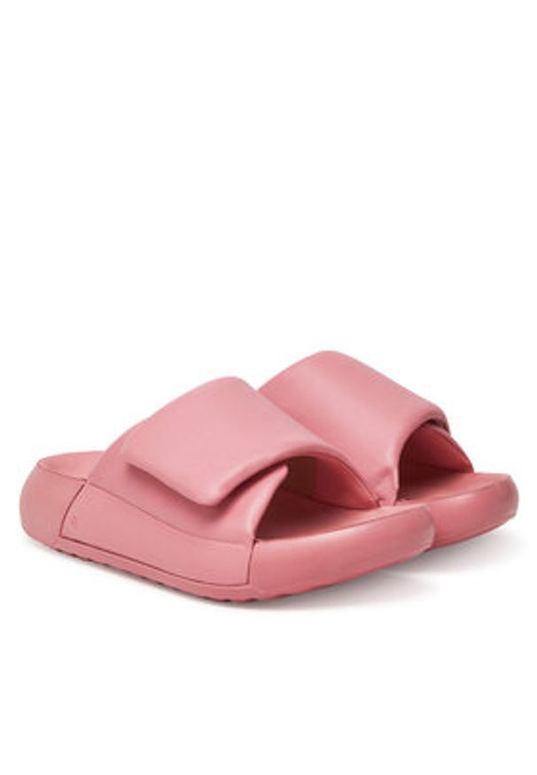 ecco - ECCO Klapki Cozmo Pf W 20668301363 Różowy. Kolor: różowy. Materiał: skóra
